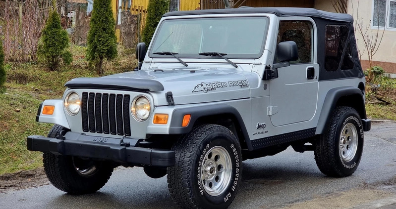 Jeep Wrangler cena 72600 przebieg: 223000, rok produkcji 2004 z Dynów małe 742